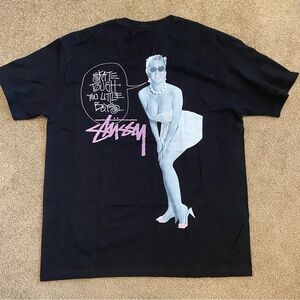 Stussy Skate Tough Double Print Tee